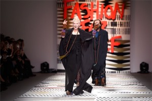 Vivienne Westwood al Fashion For Relief