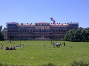 Villa Reale di Monza in restauro