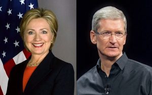 Hillary Clinton voleva Tim Cook o Bill Gates come vicepresidente