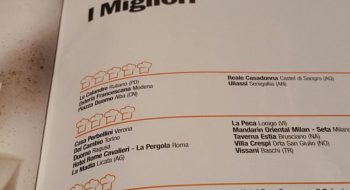 Guida L’Espresso 2017, ecco i migliori ristoranti d’Italia