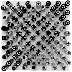 Emilio Cavallini - Optical Checkerboard, 1985