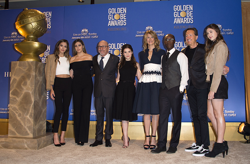 Golden Globes 2017, annuncio nomination