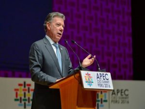 Premio Nobel per la Pace 2016 a Juan Manuel Santos: ‘Un riconoscimento di tutto il popolo colombiano’