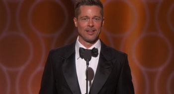 Brad Pitt - Golden Globe 2017