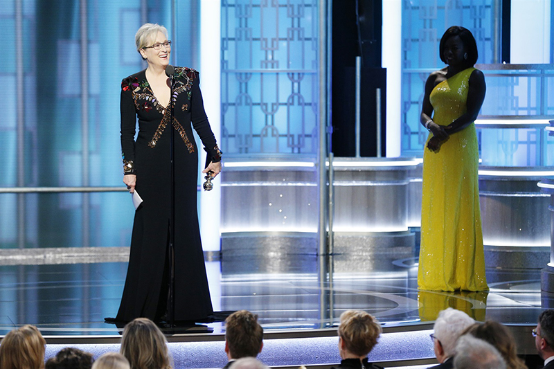 Meryl Streep, Golden Globe 2017