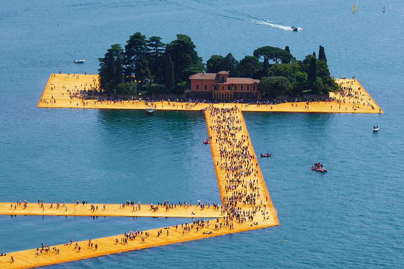 Christo, The Floating Piers