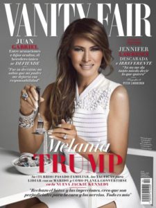 Melania Trump in copertina su Vanity Fair Messico: confessioni e cicaleggio