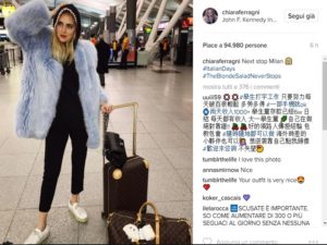 Chiara Ferragni Fedez: la fashion blogger torna a Milano, ecco perché