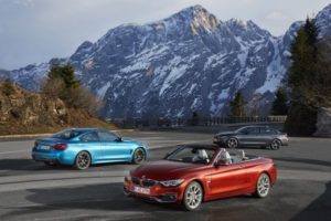 Bmw Serie 4 2017: eleganza e sportività per il restyling delle tre varianti