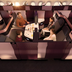 Qatar Airways spinge oltre l’esperienza di lusso della Business Class con la Qsuite