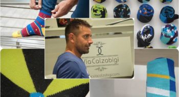 Via Calzabigi il calzino di lusso ed estroso presenta la limited edition con Francesco Coco