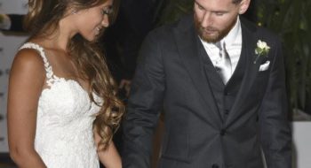 Messi sceglie re Giorgio Armani per l’abito del suo matrimonio (foto)