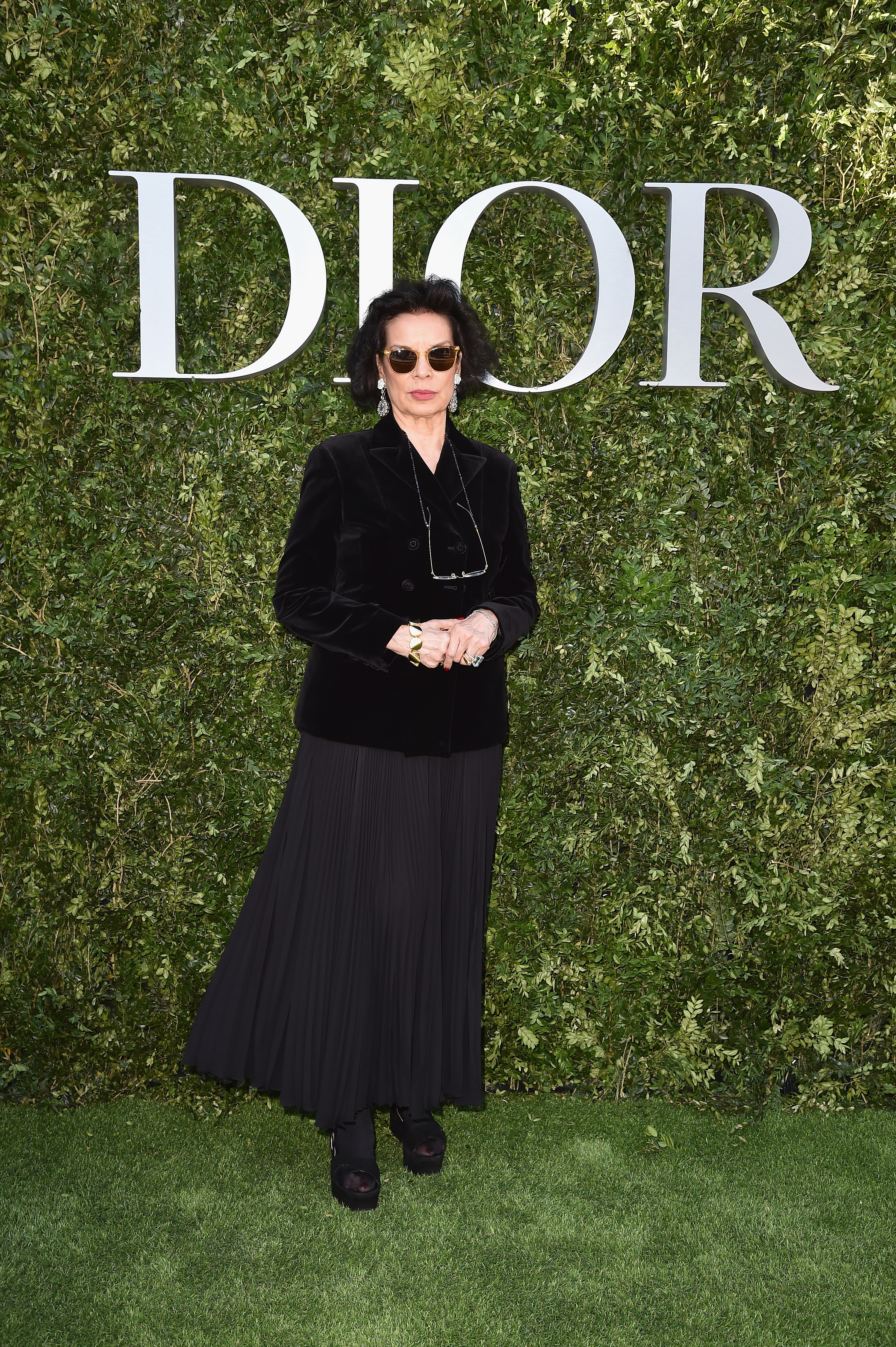 PARIS, FRANCE - JULY 03:  Bianca Jagger attends 'Christian Dior, couturier du reve' Exhibition Launch celebrating 70 years of creation  at Musee Des Arts Decoratifs on July 3, 2017 in Paris, France.  (Photo by Jacopo Raule/Getty Images for Christian Dior) *** Local Caption *** Bianca Jagger