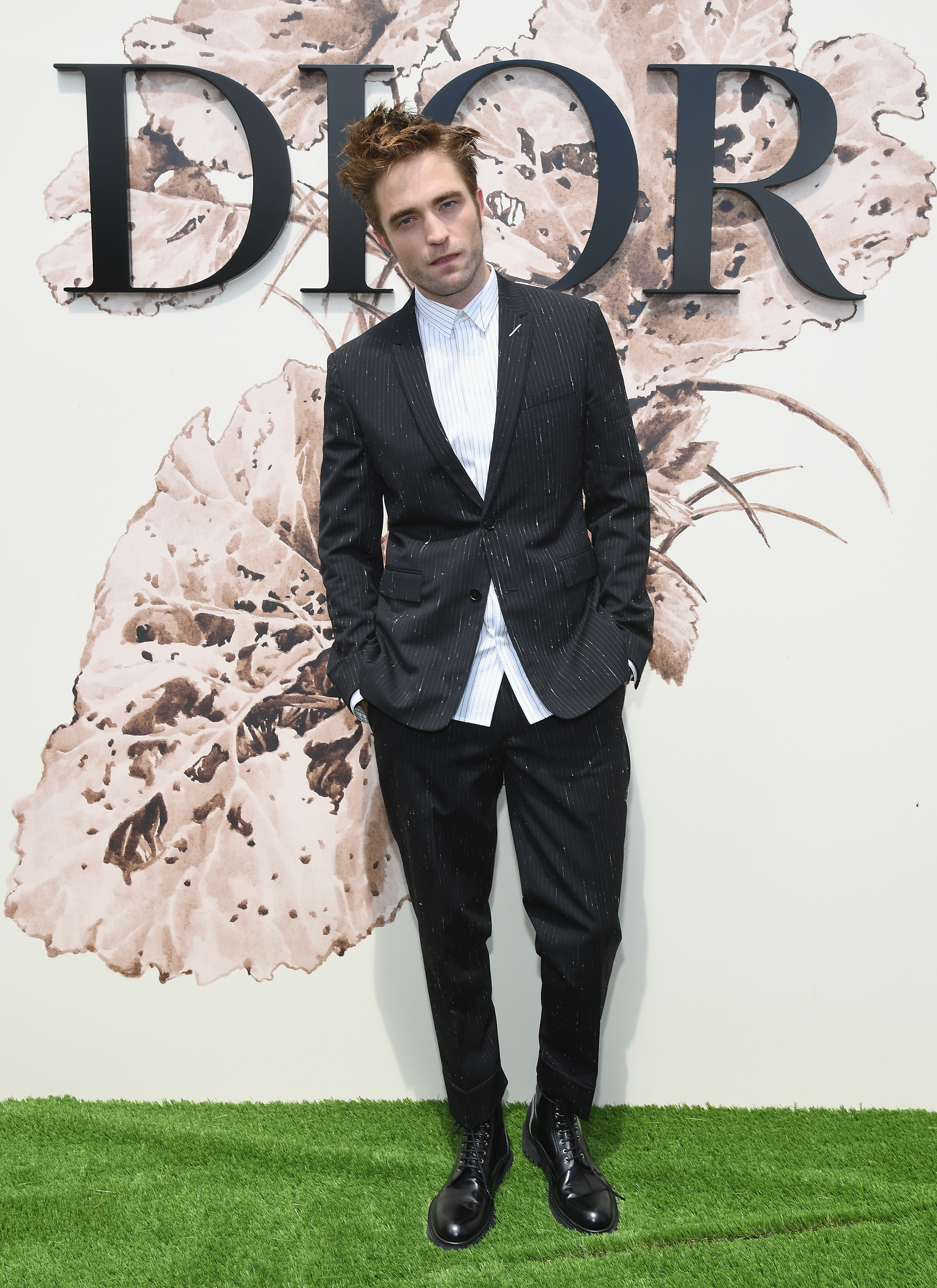 PARIS, FRANCE - JULY 03:  Robert Pattinson attends the Christian Dior Haute Couture Fall/Winter 2017-2018 show as part of Haute Couture Paris Fashion Week on July 3, 2017 in Paris, France.  (Photo by Pascal Le Segretain/Getty Images for Christian Dior) *** Local Caption *** Robert Pattinson