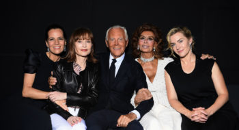 Giorgio Armani Privé: i divi alla corte di Re Giorgio, da Sophia Loren a Kate Winslet (foto)