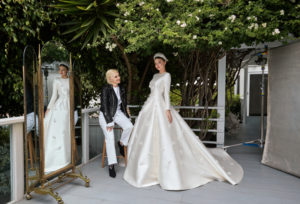 Dior: il making off dell’abito da sposa da sogno di Miranda Kerr