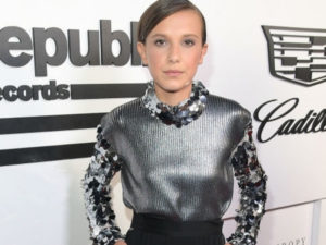 Millie Bobby Brown indossa Christopher Kane agli Mtv Video Awards After-Party 2017