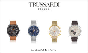 Trussardi orologi collezione T-King 2018: i quadranti che giocano con le geometrie (FOTO)