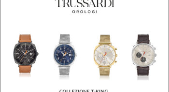 Trussardi orologi collezione T-King 2018: i quadranti che giocano con le geometrie (FOTO)