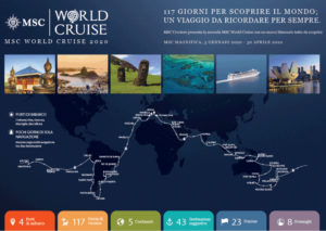 MSC Crociere World Cruise 2020: il giro del mondo con 117 giorni di vacanza (INFO)