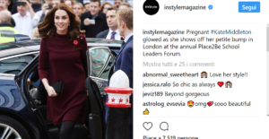 Kate Middleton incinta del terzo figlio: vestitino corto e pancino in vista durante la sua ultima uscita pubblica