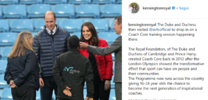 Kate Middleton news: la Duchessa insieme al Principe William sui campi dell’Aston Villa