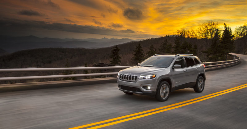 Introducing the new 2019 Jeep® Cherokee. The most capable mid-size sport-utility vehicle (SUV) boasts a new, authentic and more premium design, along with even more fuel-efficient powertrain options. Additional images and complete vehicle information will be available January 16, 2018, at the North American International Auto Show in Detroit.