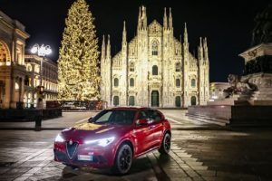 Alfa Romeo Stelvio Quadrifoglio: la “prima nazionale” a Milano [Foto]