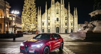 Alfa Romeo Stelvio Quadrifoglio: la “prima nazionale” a Milano [Foto]