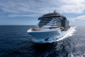 MSC Seaside: inaugurazione a Trieste per la più grande nave mai realizzata in Italia