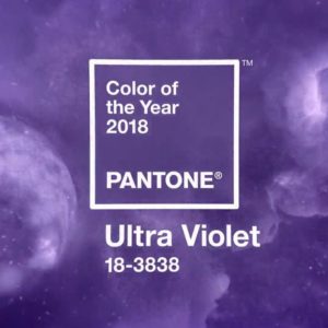 Pantone 2018: è Ultra Violet il colore dell’anno