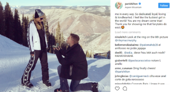 Paris Hilton, il video del “sì” a Chris Zylka: proposta di matrimonio da 2 milioni di dollari
