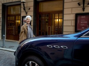 Maserati Levante, l’auto di lusso scelta dal soprano Rajna Kabaivanska