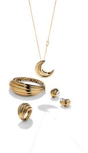 DAMIANI SPICCHI DI LUNA Parure in oro giallo con diamante