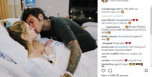 Chiara Ferragni ha partorito: su Instagram le prime foto del piccolo Leone