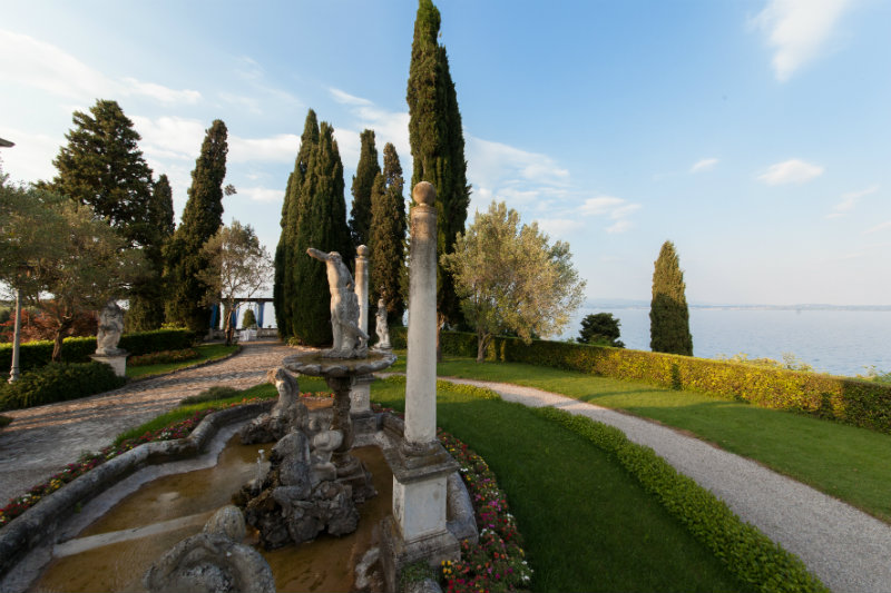 giardino villa cortine