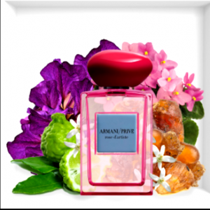 Armani nuovo profumo femminile, Rose d’Artiste fragranza floreale che saluta l’estate