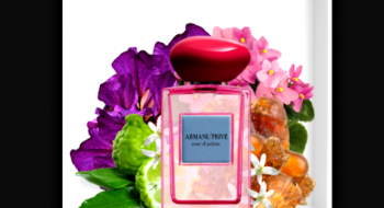 Armani nuovo profumo femminile, Rose d’Artiste fragranza floreale che saluta l’estate