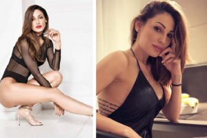 Anna Tatangelo mostra il seno su Instagram: la foto provocante sul divano