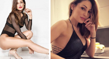 Anna Tatangelo mostra il seno su Instagram: la foto provocante sul divano