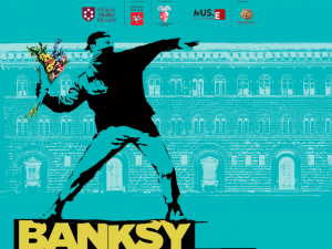 Banksy in mostra a Palazzo Medici Riccardi a Firenze