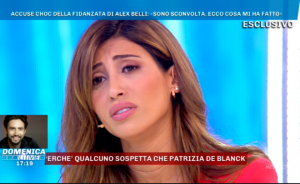 Alex Belli accuse della ex in diretta tv: “Mi ha violentata psicologicamente”