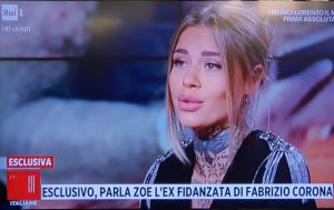 Fabrizio Corona, ex fidanzata Zoe Cristofoli per la prima volta in tv: la verità sulla loro rottura