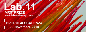 Malamegi Lab: bando 2018, concorso per giovani artisti