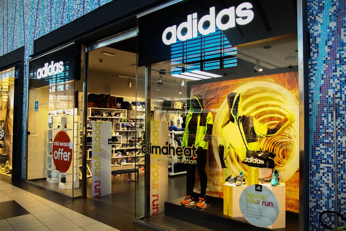 negozio adidas roma