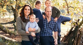 Kate e William: ecco la nuova foto di famiglia per gli auguri di Natale