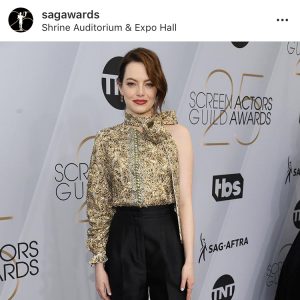 I look e il makeup delle star sul red carpet dei Sag Awards 2019