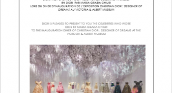 La mostra “Christian Dior: Designer of Dreams” e Londra è subito très chic