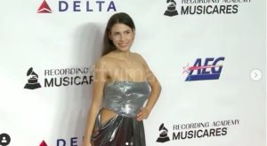 Valentina Bìssoli, una modella italiana ai Grammy Awards 2019