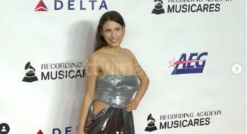 Valentina Bìssoli, una modella italiana ai Grammy Awards 2019